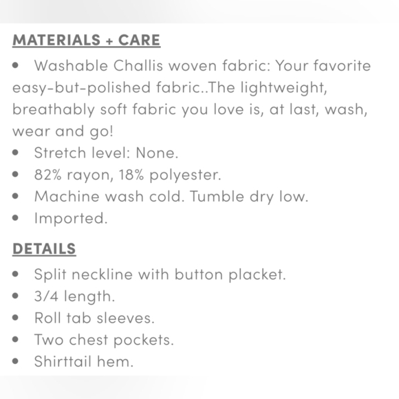 NEW! Torrid Harper 3/4 Sleeve Pullover Blouse Size M/L - Picture 8 of 11